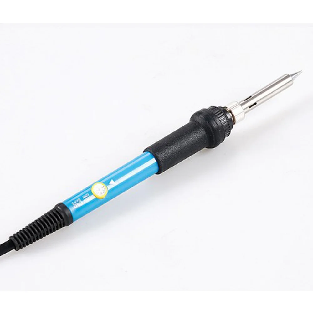 60W Adjustable Temperature Controlled Soldering Iron Welding Iron with Switch Plug (Blue)
60W Adjustable Temperature Controlled Soldering Iron Welding Iron with Switch Plug (Blue)