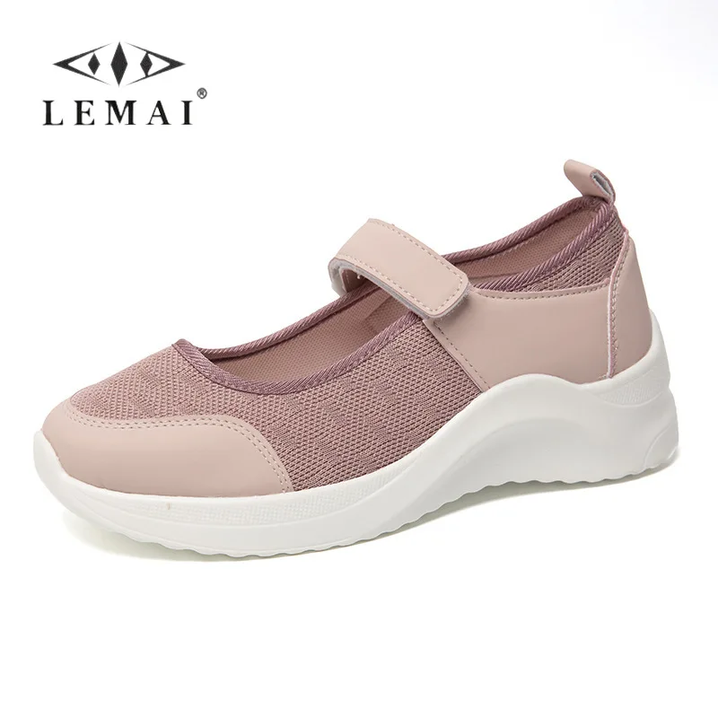 Fashion Casual Sport Shoes for Women Autumn Round Toe Velcro Women' Sneakers Mesh Platform Women's Vulcanize Shoes Tennis Female
Fashion Casual Sport Shoes for Women Autumn Round Toe Velcro Women' Sneakers Mesh Platform Women's Vulcanize Shoes Tennis Female