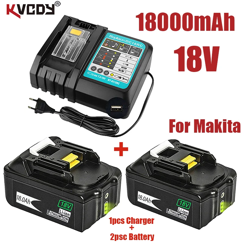 Оригинальный перезаряжаемый литий-ионный аккумулятор для Makita 18 в 18000 мАч, запасной аккумулятор для электроинструментов со светодиодной под...
Оригинальный перезаряжаемый литий-ионный аккумулятор для Makita 18 в 18000 мАч, запасной аккумулятор для электроинструментов со светодиодной под...