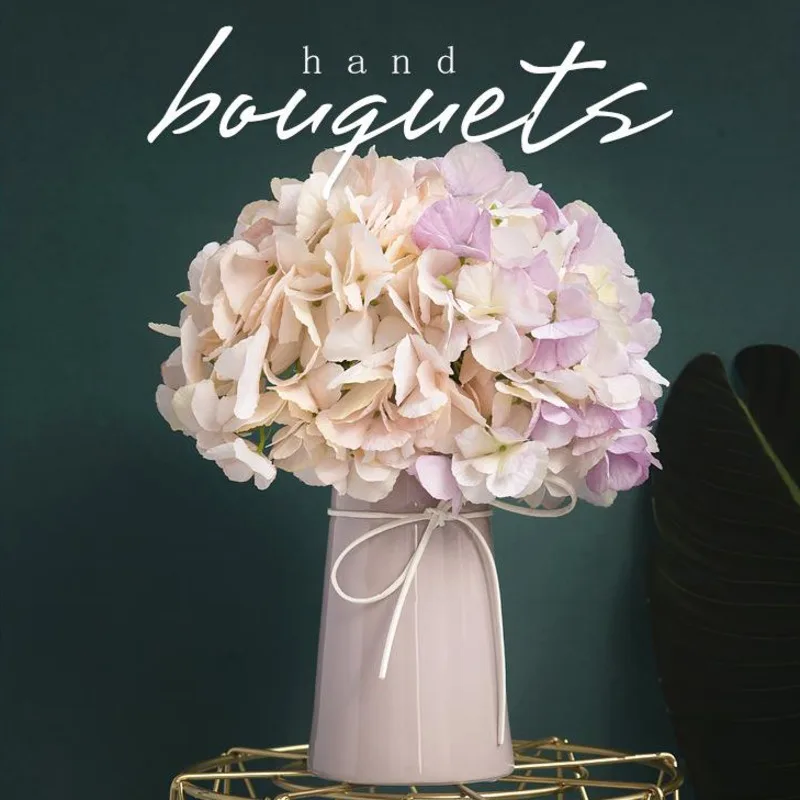 European Wedding Decoration DIY Hydrangea Silk Artificial Flower Plants Fake Pressed Dried Flowers For Home Decor Accessories
European Wedding Decoration DIY Hydrangea Silk Artificial Flower Plants Fake Pressed Dried Flowers For Home Decor Accessories