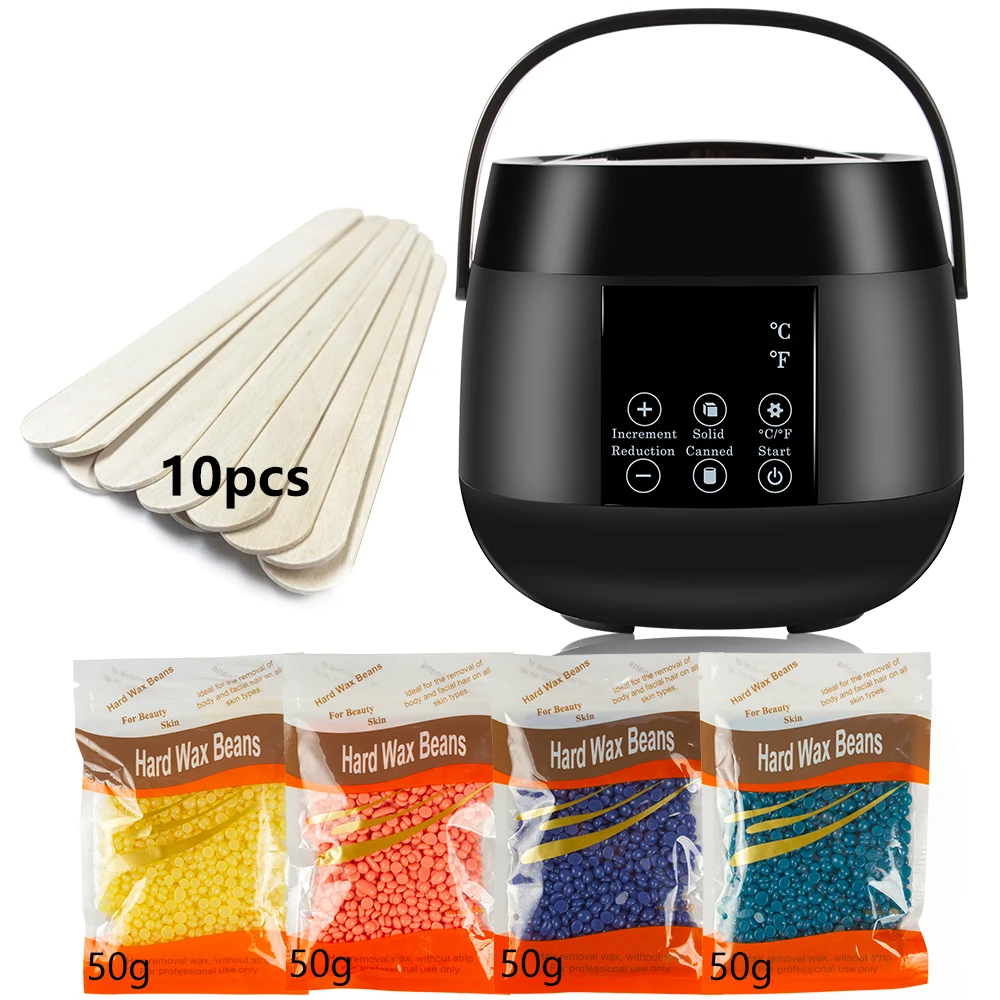 Hair Removal Wax-melt Warmer Heater Machine Set Paraffin Wax Beans Depilation No Strip Depilatory Hot Film Hard Waxing Pellet
Hair Removal Wax-melt Warmer Heater Machine Set Paraffin Wax Beans Depilation No Strip Depilatory Hot Film Hard Waxing Pellet
