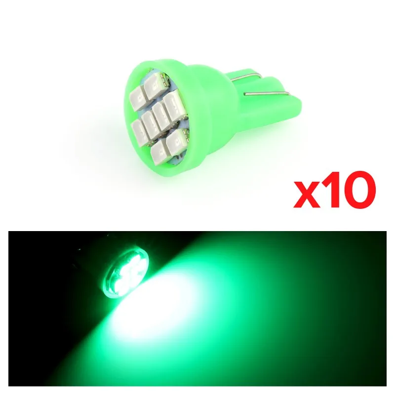 10pcs T10 168 192 194 Wedge 8SMD LED Instrument Panel Interior Light Bulbs replace Map Dome Door License Plate Lights
10pcs T10 168 192 194 Wedge 8SMD LED Instrument Panel Interior Light Bulbs replace Map Dome Door License Plate Lights