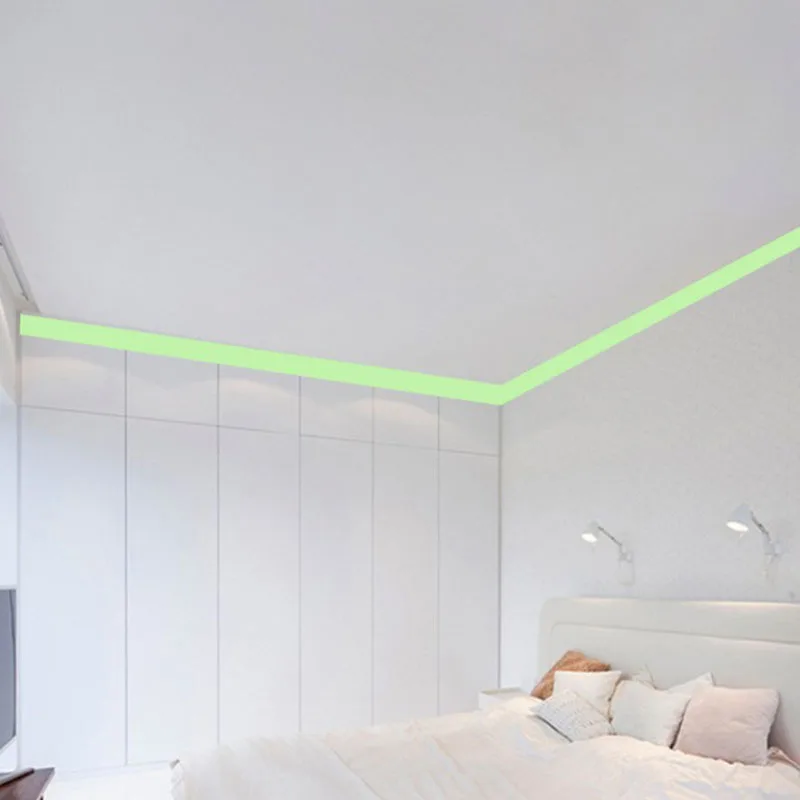 Glow-in-the-dark belt kicks the foot line environmental protection household metope decorates at night
Glow-in-the-dark belt kicks the foot line environmental protection household metope decorates at night