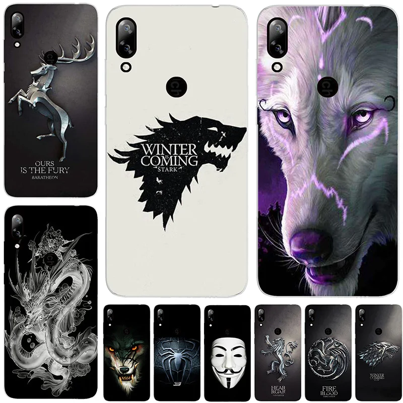 Модный мягкий чехол для телефона s Для Doogee N10 / Y7 Y8 Y8C N20 с принтом роз силиконовый