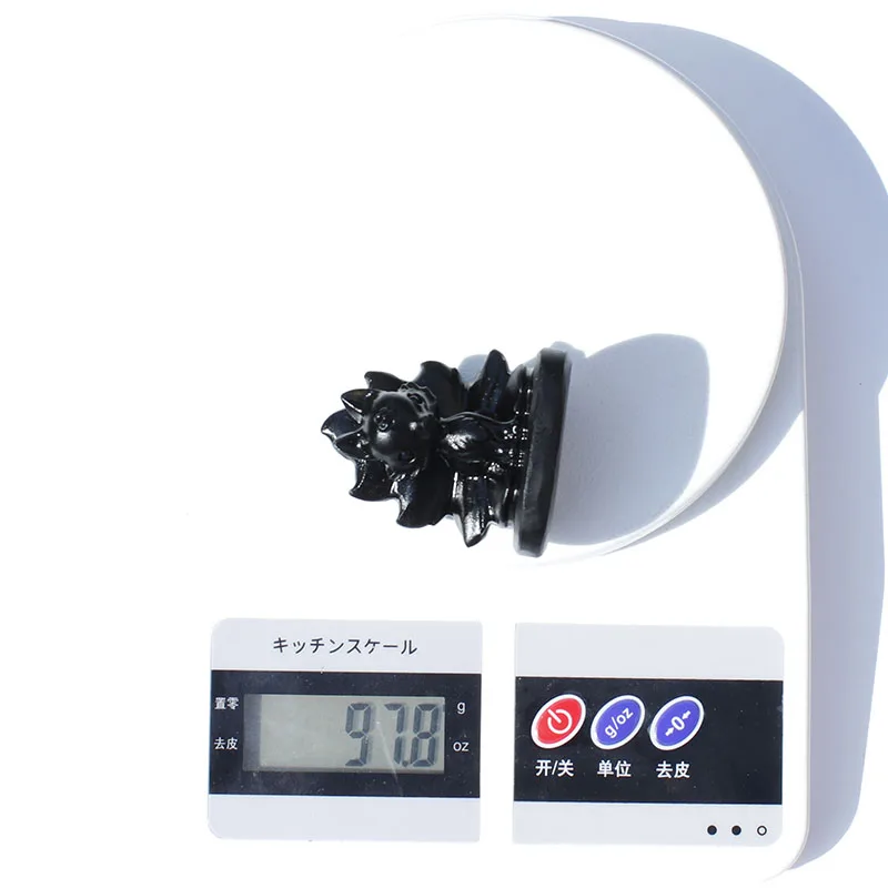 1 Pcs Natural Black Obsidian Cute Crystal Nine Tails Fox
1 Pcs Natural Black Obsidian Cute Crystal Nine Tails Fox