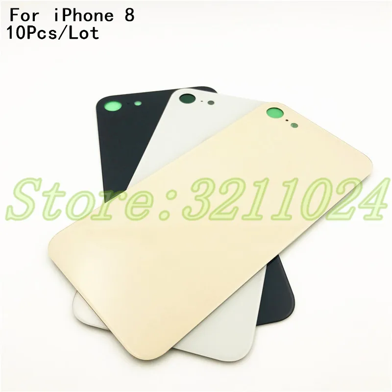 10Pcs/Lot For iPhone 8 8Plus X XR XS XS Max Glass Battery Cover Rear Door Housing Big Hole Camera Back Glass Replacement parts
10Pcs/Lot For iPhone 8 8Plus X XR XS XS Max Glass Battery Cover Rear Door Housing Big Hole Camera Back Glass Replacement parts