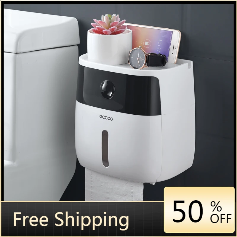 Dispenser Box Toilet Paper Roll Box Phone Holder Black White Toilet Paper Rack Luxury Decoration Wc Portatil Bathroom Box AG50ZH
Dispenser Box Toilet Paper Roll Box Phone Holder Black White Toilet Paper Rack Luxury Decoration Wc Portatil Bathroom Box AG50ZH