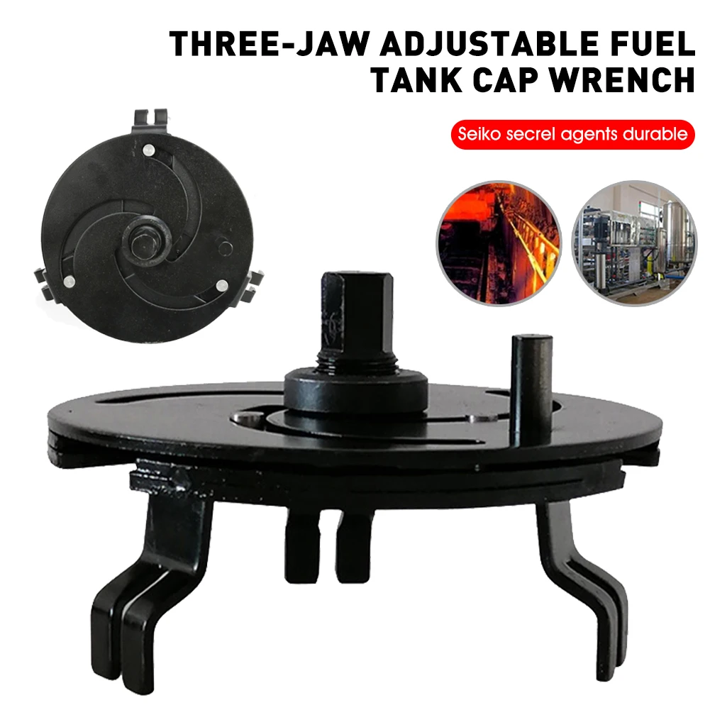 3 Jaws Adjustable Fuel Tank Lid Wrench Fuel Gauge Sender Collars Removal Tool SK1632
3 Jaws Adjustable Fuel Tank Lid Wrench Fuel Gauge Sender Collars Removal Tool SK1632