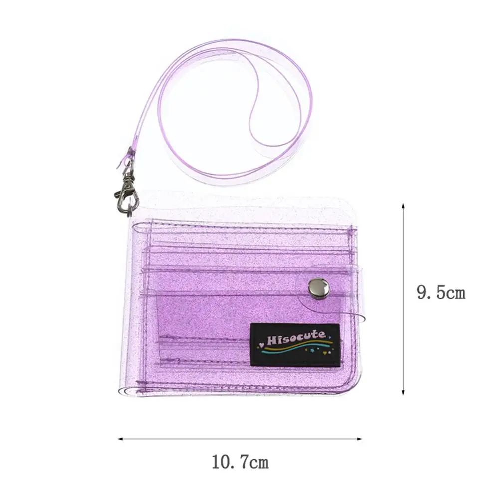 Glitter Transparent Purse Fashion ID Card Holder Wallet Photo Folder Mini Laser Purse For Women 2020 Clutch Wallet Hanging Neck
Glitter Transparent Purse Fashion ID Card Holder Wallet Photo Folder Mini Laser Purse For Women 2020 Clutch Wallet Hanging Neck