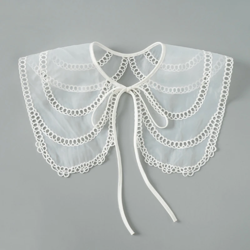 Hollow Embroidery False Shirt Collar Various Patterns Fashionable Decorative Faux Collar Sweet Detachable Collar
Hollow Embroidery False Shirt Collar Various Patterns Fashionable Decorative Faux Collar Sweet Detachable Collar
