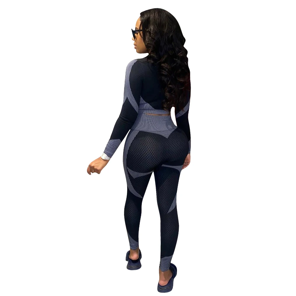 Prettyshe Autumn Winter Women's Tops Pants Set Stitching Printed Long Sleeved Sports Suit Outfits 2 Two Piece Suit Tracksuit
Prettyshe Autumn Winter Women's Tops Pants Set Stitching Printed Long Sleeved Sports Suit Outfits 2 Two Piece Suit Tracksuit