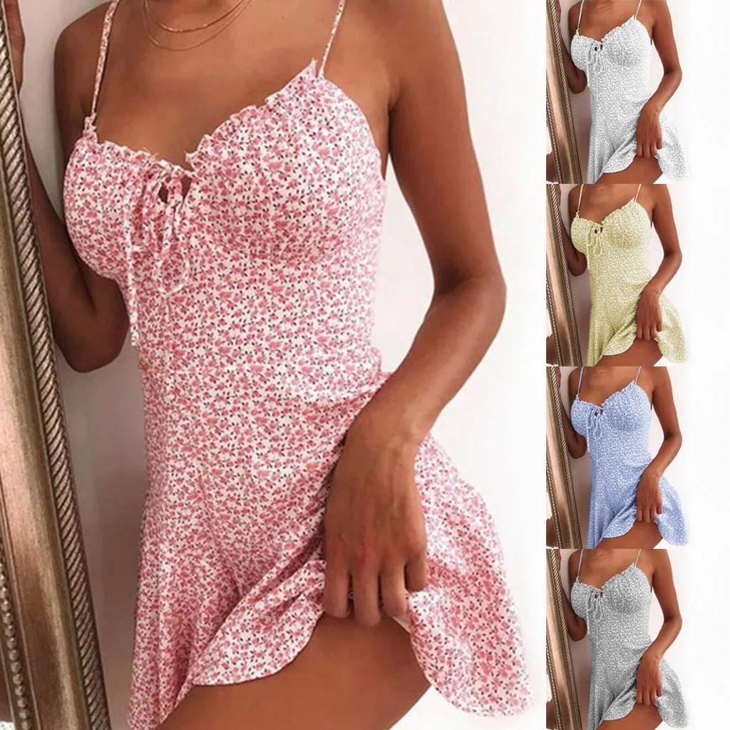 Women Floral Print Wrap Dresses Off Shoulder Tie Up Front Mini Dress Summer Beach Styles Lady Dress Sundress vestidos de fiesta
Women Floral Print Wrap Dresses Off Shoulder Tie Up Front Mini Dress Summer Beach Styles Lady Dress Sundress vestidos de fiesta