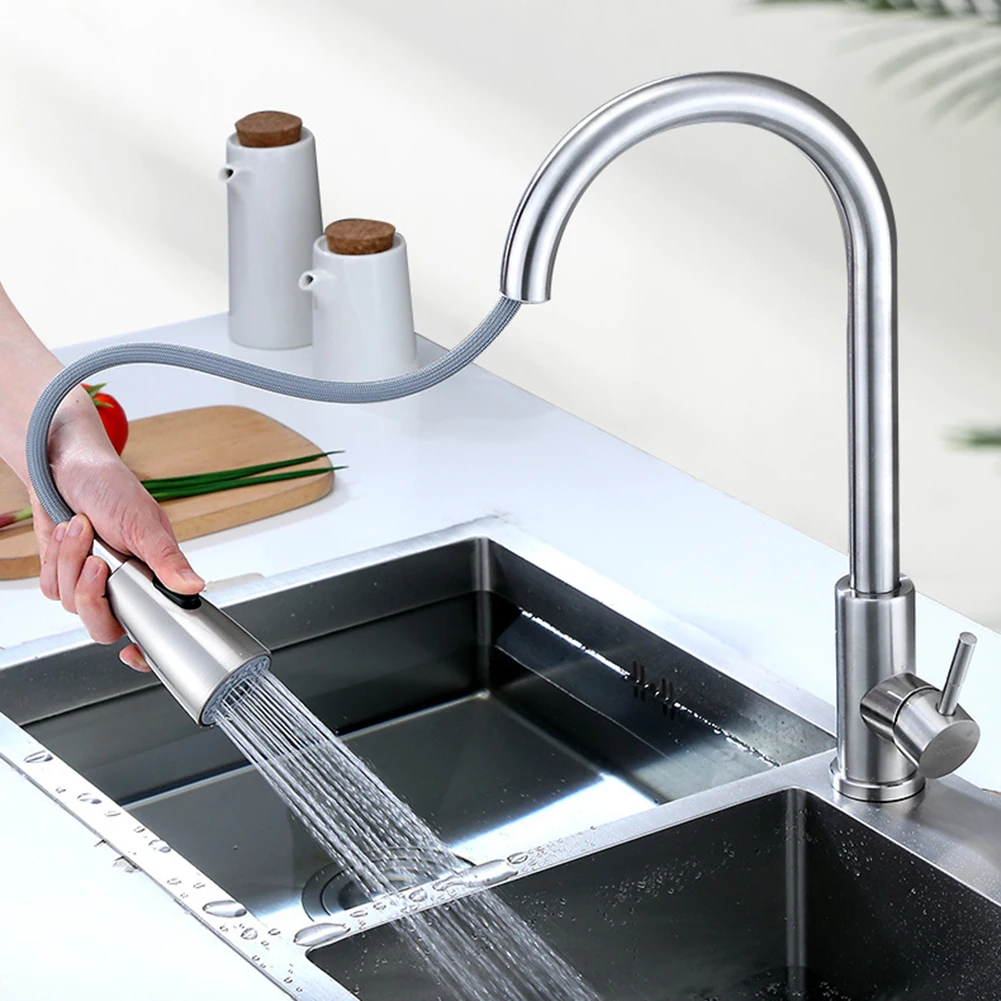 Stainless Steel Brushed Single Handle Faucet Sprayer with 23.6 inch Flexible Hose for Kitchen Sink Tools Accessories
Stainless Steel Brushed Single Handle Faucet Sprayer with 23.6 inch Flexible Hose for Kitchen Sink Tools Accessories