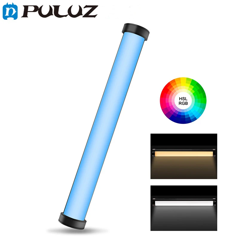 PULUZ RGB Handheld LED Light Wand Rechargeable Photography Light Stick Portable Magnetic LED Fill Light
PULUZ RGB Handheld LED Light Wand Rechargeable Photography Light Stick Portable Magnetic LED Fill Light