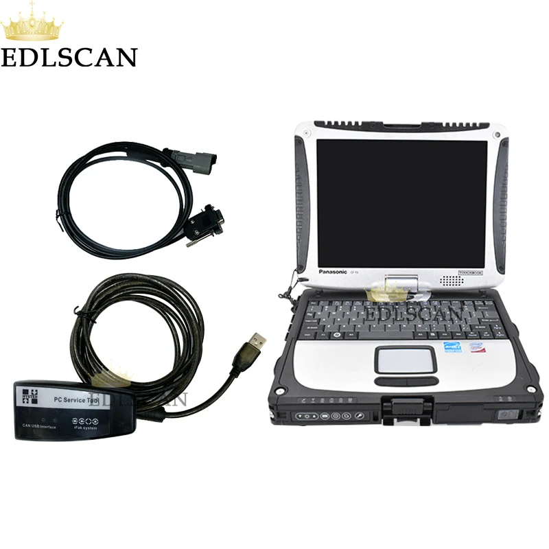 Диагностический сканер для вилочного погрузчика Hyster Yale версии (CF19 в комплекте)
Диагностический сканер для вилочного погрузчика Hyster Yale версии (CF19 в комплекте)