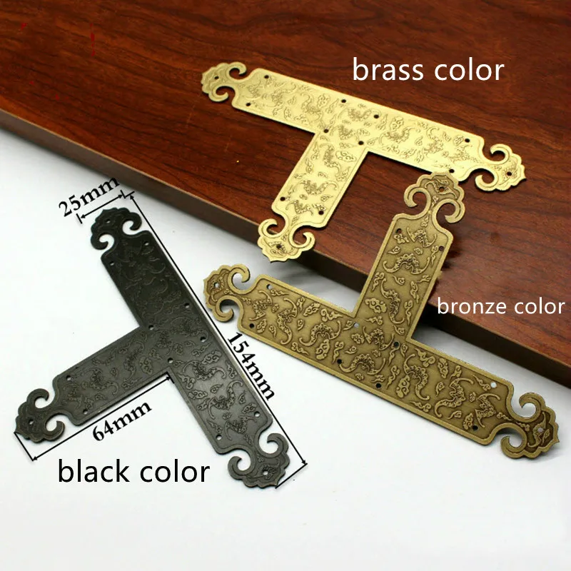 T Shape Cabinet Kitchen Door Corner Protector Copper Bronze Decoration Cover Chinese Carving Craft Wooden Furniture Corners
T Shape Cabinet Kitchen Door Corner Protector Copper Bronze Decoration Cover Chinese Carving Craft Wooden Furniture Corners