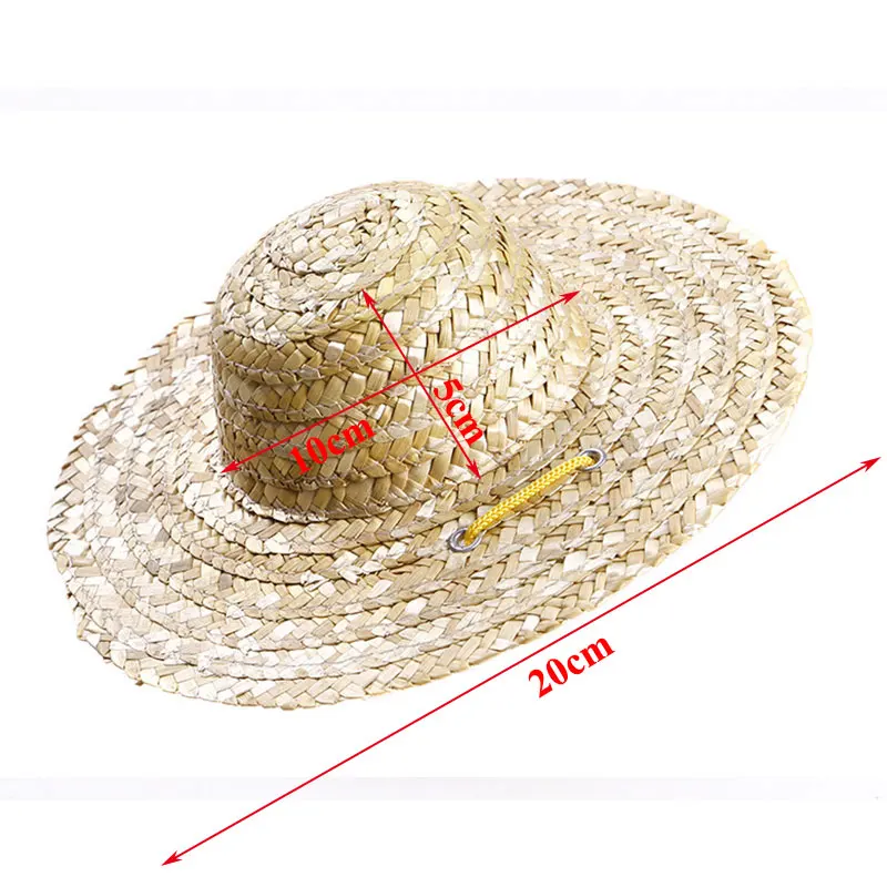 Fashion Hawaiian Style Pet Woven Straw Hat for Cat Sombrero Sun Hat for Small Dogs and Cats Beach Party Straw Costume Accessory
Fashion Hawaiian Style Pet Woven Straw Hat for Cat Sombrero Sun Hat for Small Dogs and Cats Beach Party Straw Costume Accessory
