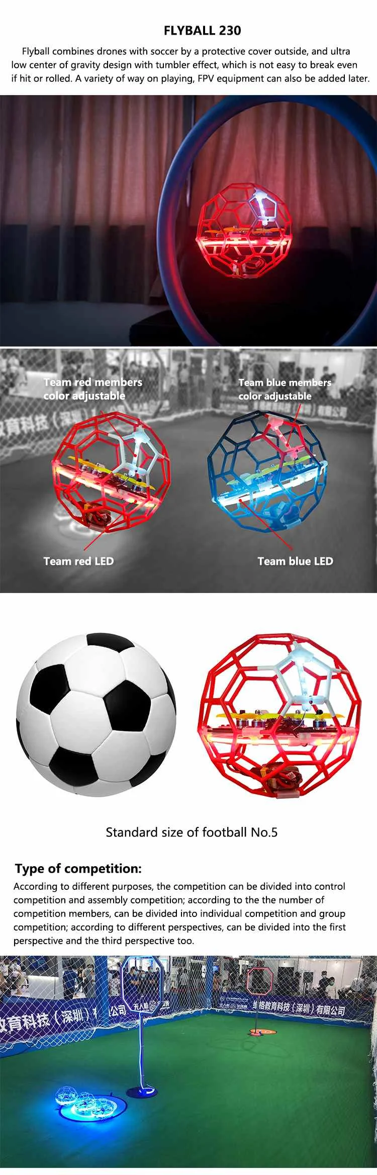 AMYGOJJ Flyball 230 130mm Wheelbase 4s Soccer Fpv Racing Drone W/ Flysky Fs-i6 Radio Transmitter 3600kv Motor F4 Flight
AMYGOJJ Flyball 230 130mm Wheelbase 4s Soccer Fpv Racing Drone W/ Flysky Fs-i6 Radio Transmitter 3600kv Motor F4 Flight