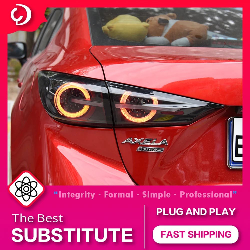 AKD Car Styling Taillights for Mazda 3 Axela Sedan 2014-2018 LED Tail Light DRL Tail Lamp Turn Signal Rear Reverse Brake
AKD Car Styling Taillights for Mazda 3 Axela Sedan 2014-2018 LED Tail Light DRL Tail Lamp Turn Signal Rear Reverse Brake