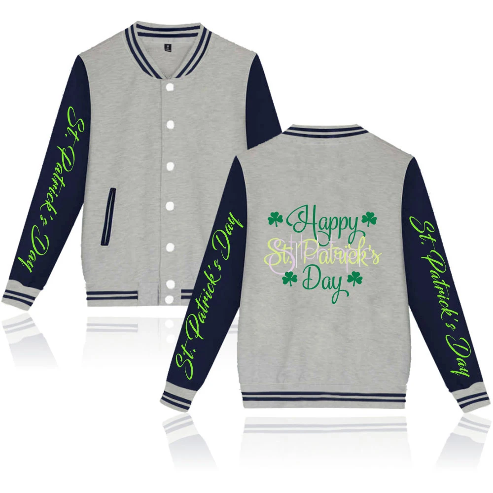 Saint Patrick's Day Printed Sportswear Baseball Unisex Sweatshirt Jacket Harajuku Streetwear Fashion Clothing xxs-4xl
Saint Patrick's Day Printed Sportswear Baseball Unisex Sweatshirt Jacket Harajuku Streetwear Fashion Clothing xxs-4xl
