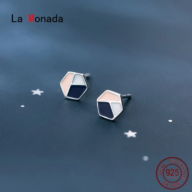 Женские серьги-гвоздики La Monada, серебряные серьги-гвоздики из полигона 925 пробы в минималистическом стиле, ювелирное изделие, серебро 925 проб...
Женские серьги-гвоздики La Monada, серебряные серьги-гвоздики из полигона 925 пробы в минималистическом стиле, ювелирное изделие, серебро 925 проб...
