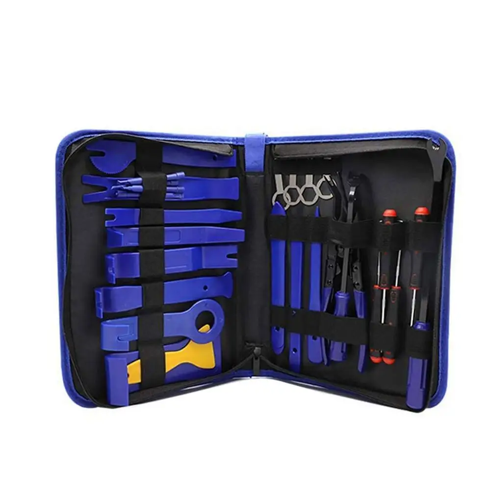 38Pcs/Set Hand Tool Kit Car Disassembly Tool Interior Door Clip Panel Trim Dashboard Removal Tool Car Audio Repair Tool Set
38Pcs/Set Hand Tool Kit Car Disassembly Tool Interior Door Clip Panel Trim Dashboard Removal Tool Car Audio Repair Tool Set