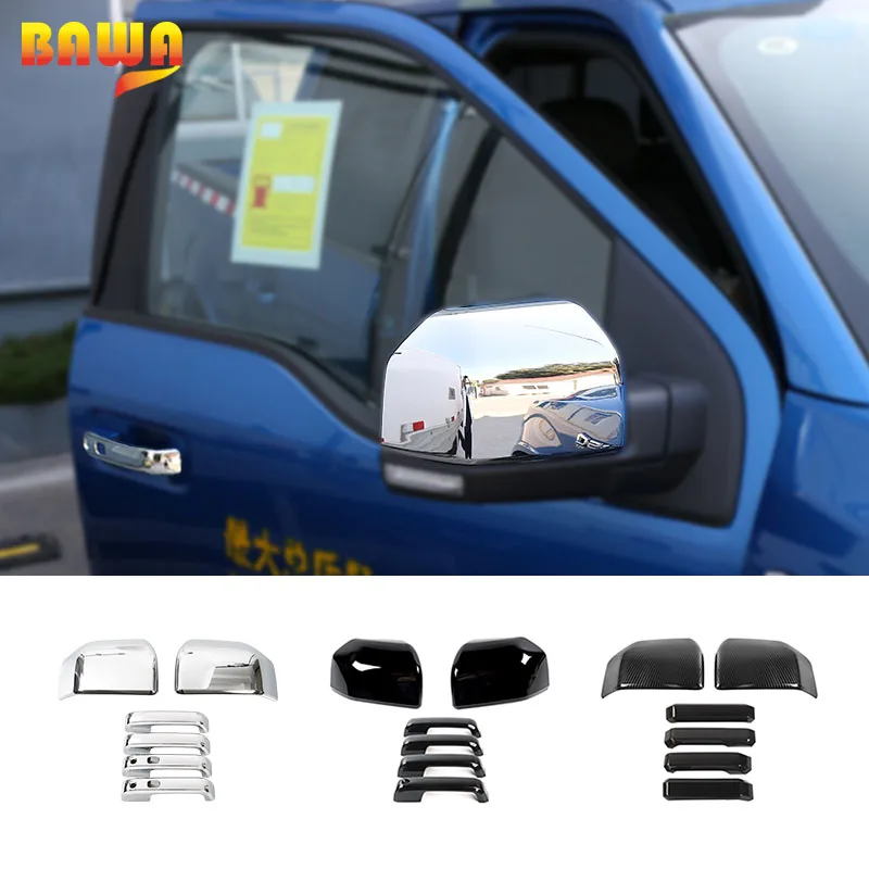 Крышка для зеркала заднего вида автомобиля BAWA, Набор декоративных крышек для дверной ручки автомобиля Ford F150 2015-2021, хромированное углеродное...
Крышка для зеркала заднего вида автомобиля BAWA, Набор декоративных крышек для дверной ручки автомобиля Ford F150 2015-2021, хромированное углеродное...