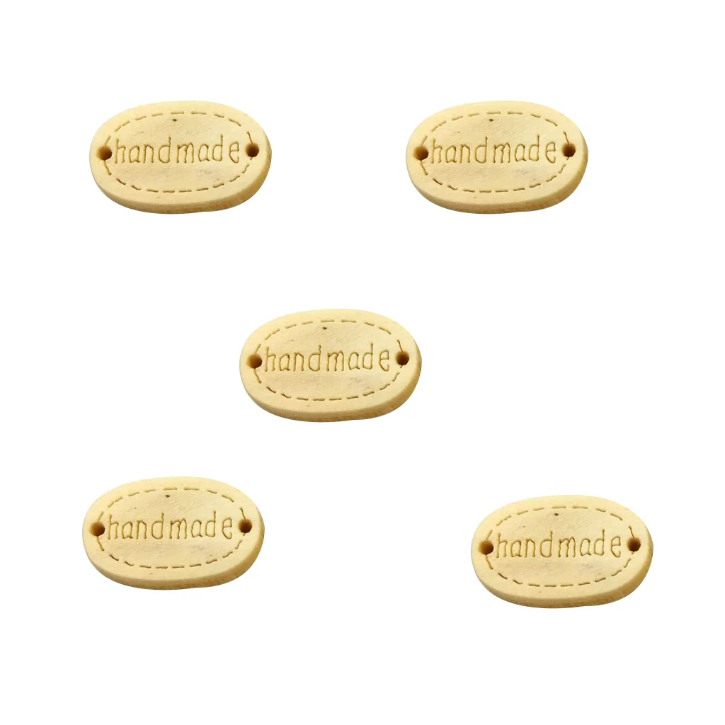 100pcs Wooden Label Oval Shaped Wood Label DIY Handmade Garment Label DIY Wood Crafts
100pcs Wooden Label Oval Shaped Wood Label DIY Handmade Garment Label DIY Wood Crafts