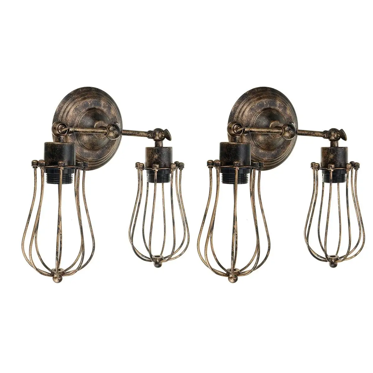 Vintage Loft Led Wall Lamp For Home Industrial Decor Retro Bathroom Lighting Iron Lampshade E26 Edison Wall Light Fixtures
Vintage Loft Led Wall Lamp For Home Industrial Decor Retro Bathroom Lighting Iron Lampshade E26 Edison Wall Light Fixtures