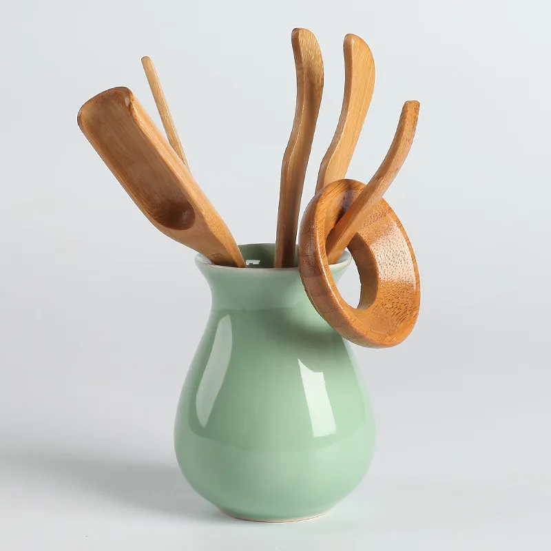 Tea Ceremony Utensils Set Bamboo Teaspoons Tea Needle Tea Tweezers Clip Strainer Tong Tube Teaware Kitchen Tools
Tea Ceremony Utensils Set Bamboo Teaspoons Tea Needle Tea Tweezers Clip Strainer Tong Tube Teaware Kitchen Tools