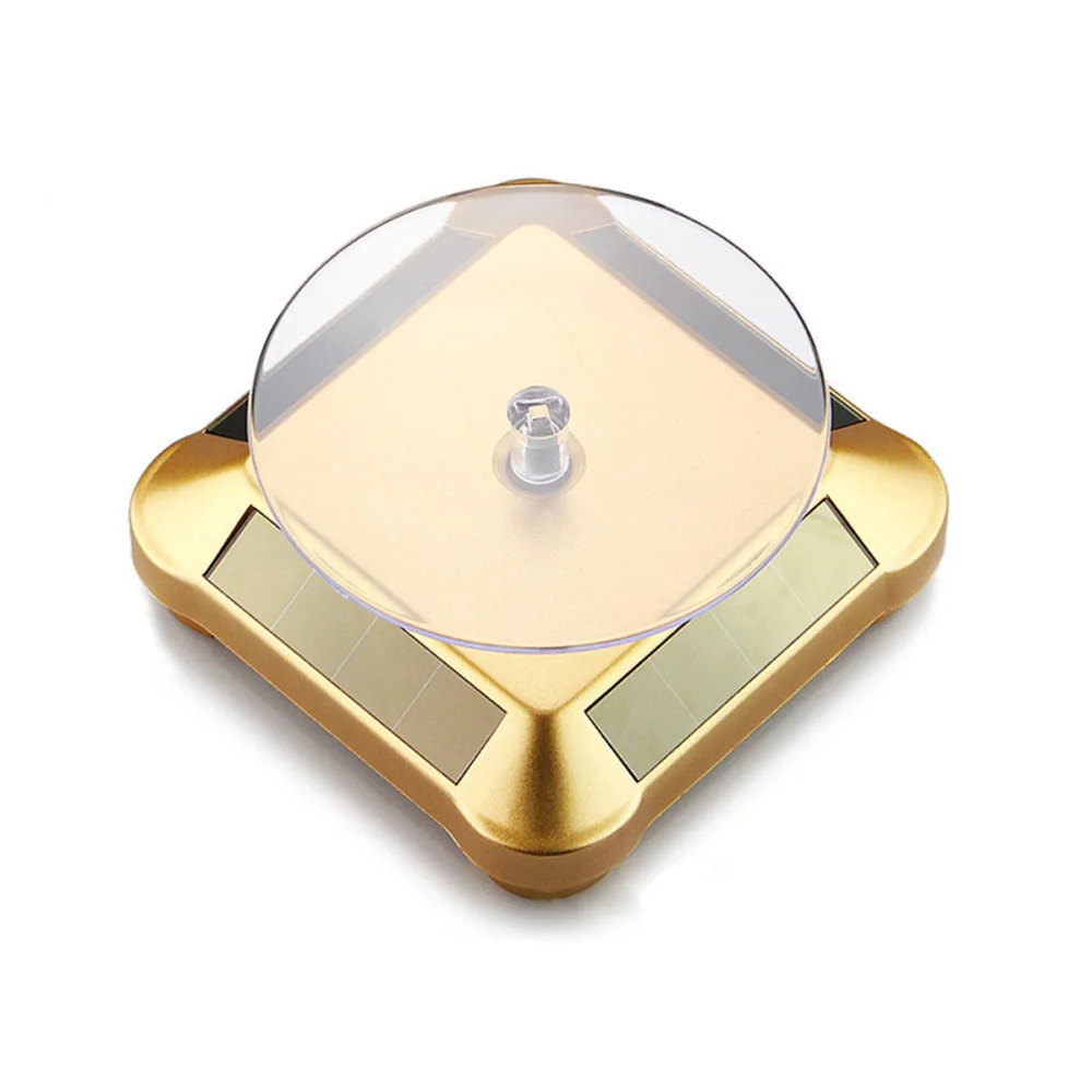 Jewelry Showcase Shelf Rotating Solar Showcase Turntable Watch Jewelry Display Stand Display Case For Necklaces Bracelet Silver
Jewelry Showcase Shelf Rotating Solar Showcase Turntable Watch Jewelry Display Stand Display Case For Necklaces Bracelet Silver