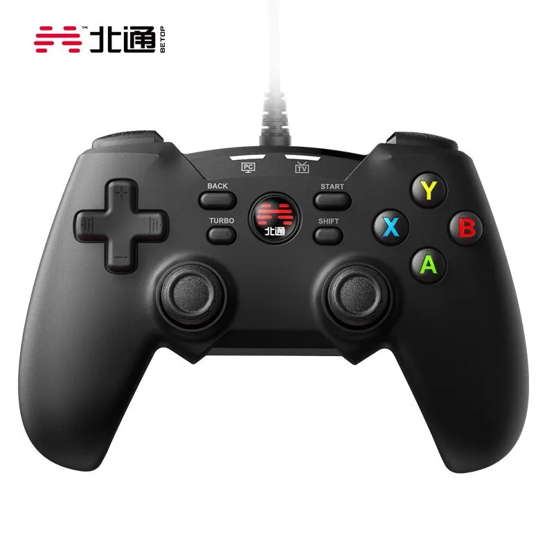 Original Beitong BETOP Bat 4 Gamepad USB Wired Joystick Enhanced Vibration For Steam For PC TV for STB game controller
Original Beitong BETOP Bat 4 Gamepad USB Wired Joystick Enhanced Vibration For Steam For PC TV for STB game controller