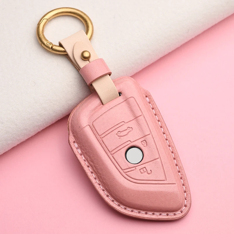 Leather Car Remote Key Case Cover for BMW 1 2 3 4 5 6 7 Series X1 X3 X4 X5 X6 F30 F34 F10 F07 F20 G30 F15 F16 Protection
Leather Car Remote Key Case Cover for BMW 1 2 3 4 5 6 7 Series X1 X3 X4 X5 X6 F30 F34 F10 F07 F20 G30 F15 F16 Protection