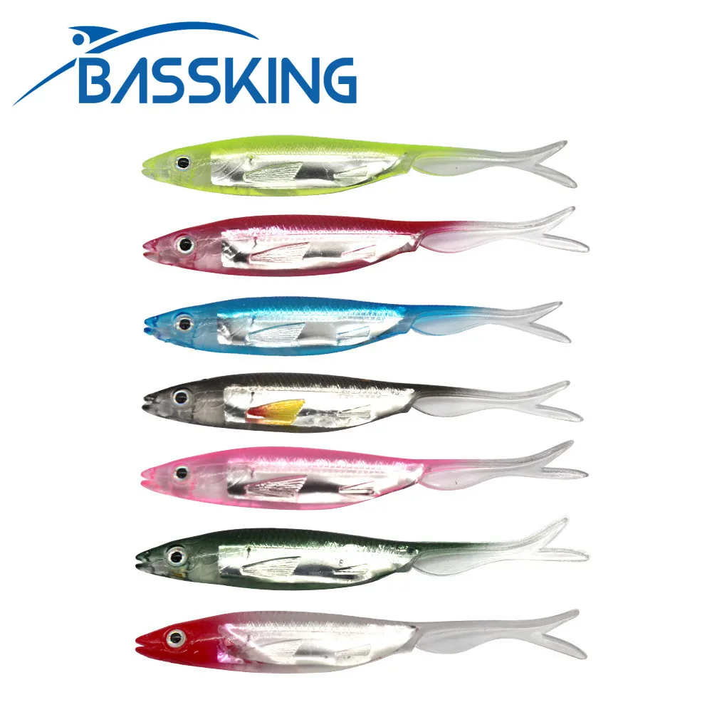 BASSKING, 5 шт, 95 мм 3,8g мягкие приманки для рыбалки силиконовый Шад черви морской пресной воды воблеры искусственные приманки бас рыболовные сна...
BASSKING, 5 шт, 95 мм 3,8g мягкие приманки для рыбалки силиконовый Шад черви морской пресной воды воблеры искусственные приманки бас рыболовные сна...