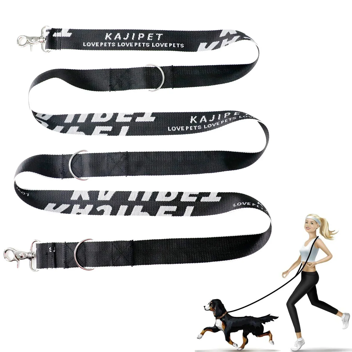 2.2m Double Hook Hands Free Dog Leash Running Multifunctional Dog Training Lead Shoulder Strap Dog Rope Leash Nylon Double Leash
2.2m Double Hook Hands Free Dog Leash Running Multifunctional Dog Training Lead Shoulder Strap Dog Rope Leash Nylon Double Leash