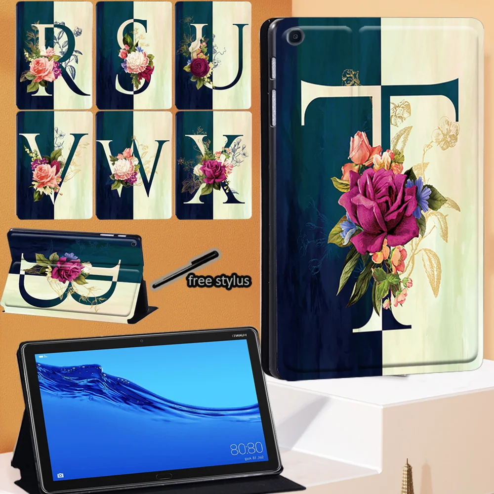 Flower Letter Series Tablet Case for Huawei MediaPad M5 10.8 Inch/M5 Lite 10.1 Inch Drop Resistance Stand Cover+Free Stylus
Flower Letter Series Tablet Case for Huawei MediaPad M5 10.8 Inch/M5 Lite 10.1 Inch Drop Resistance Stand Cover+Free Stylus