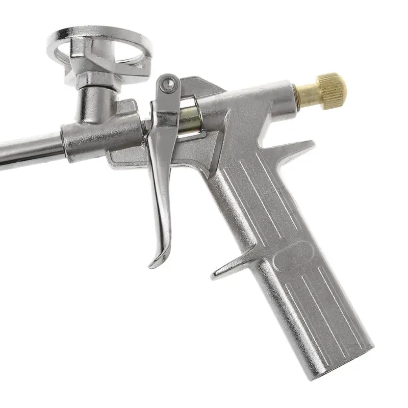Foam Expanding Spray Gun Bubble Sealant Dispensing PU Insulating Applicator Tool Aluminum Alloy all metal durable foam gun
Foam Expanding Spray Gun Bubble Sealant Dispensing PU Insulating Applicator Tool Aluminum Alloy all metal durable foam gun