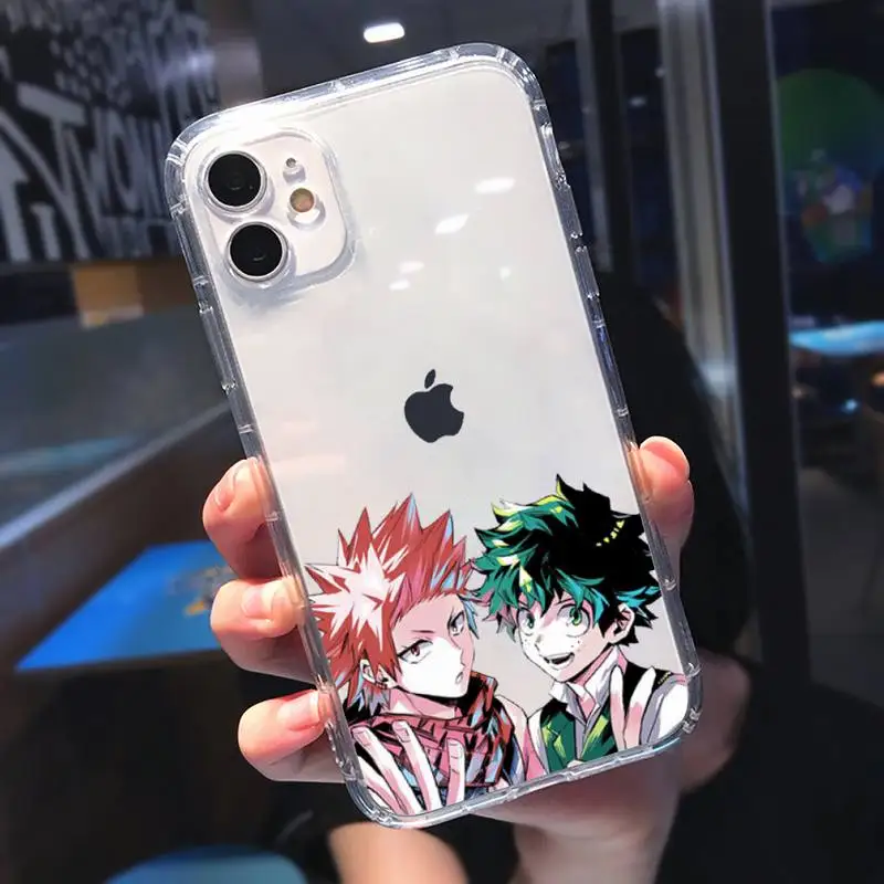 My Hero Academia deku bakugou Boku Phone Case Transparent for Clear iPhone 11 12 mini pro 8 7 6 6S XS MAX Plus X 5S SE 2020 XR
My Hero Academia deku bakugou Boku Phone Case Transparent for Clear iPhone 11 12 mini pro 8 7 6 6S XS MAX Plus X 5S SE 2020 XR