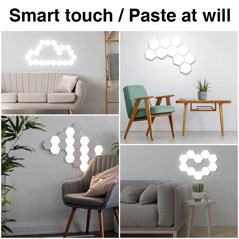 Quantum Modular Lamp LED Wall Lamp Modern RGB Night Light for Home Decoration Touch Indoor Lighting Bedside Magnetic Lights
Quantum Modular Lamp LED Wall Lamp Modern RGB Night Light for Home Decoration Touch Indoor Lighting Bedside Magnetic Lights