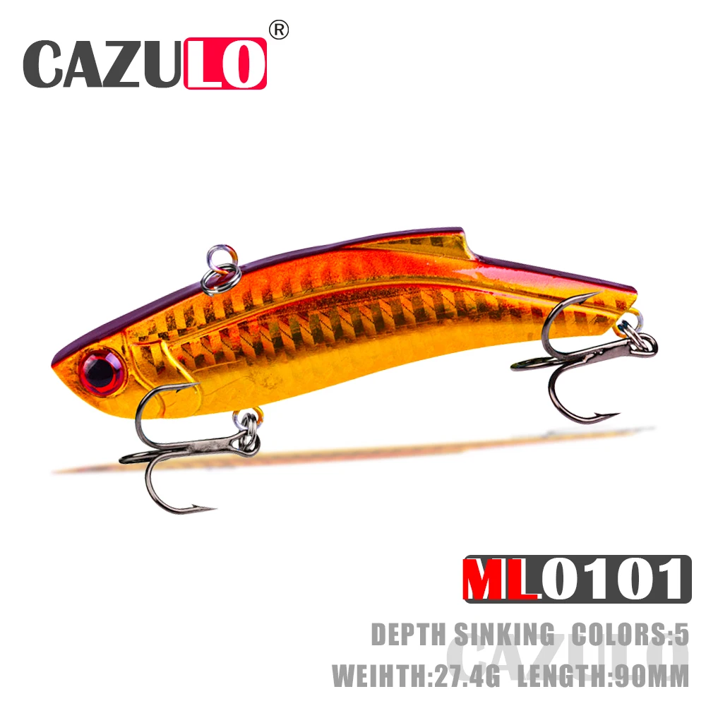 Fishing Accessories Lure Vibration Isca Artificial Weights 27.4g 9cm Baits Equipment Sinking Kit Pesca Wobblers Carp Fish Leurre
Fishing Accessories Lure Vibration Isca Artificial Weights 27.4g 9cm Baits Equipment Sinking Kit Pesca Wobblers Carp Fish Leurre