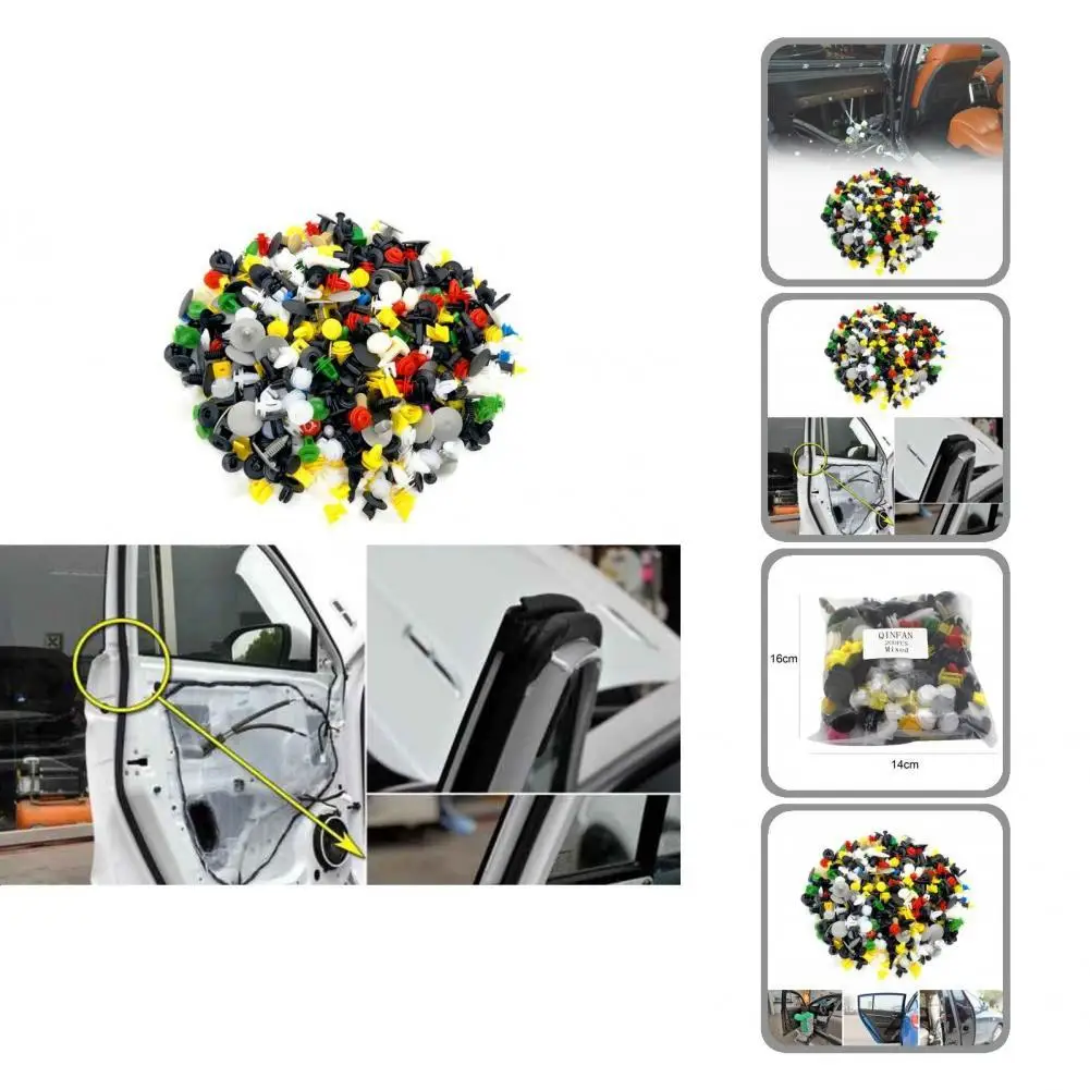 Auto Rivet Clips Practical Anti-rust Driver Retainer Door Panel Fender Car Rivet Clips Auto Fastener Clip 200/500Pcs
Auto Rivet Clips Practical Anti-rust Driver Retainer Door Panel Fender Car Rivet Clips Auto Fastener Clip 200/500Pcs