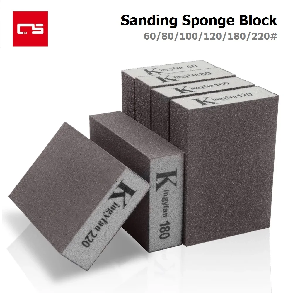 Sanding Sponge 60 80 100 120 180 220# Coarse/Medium/Fine/Superfine Sanding Block for Drywall Metal Woodworking Kitchen Clean
Sanding Sponge 60 80 100 120 180 220# Coarse/Medium/Fine/Superfine Sanding Block for Drywall Metal Woodworking Kitchen Clean