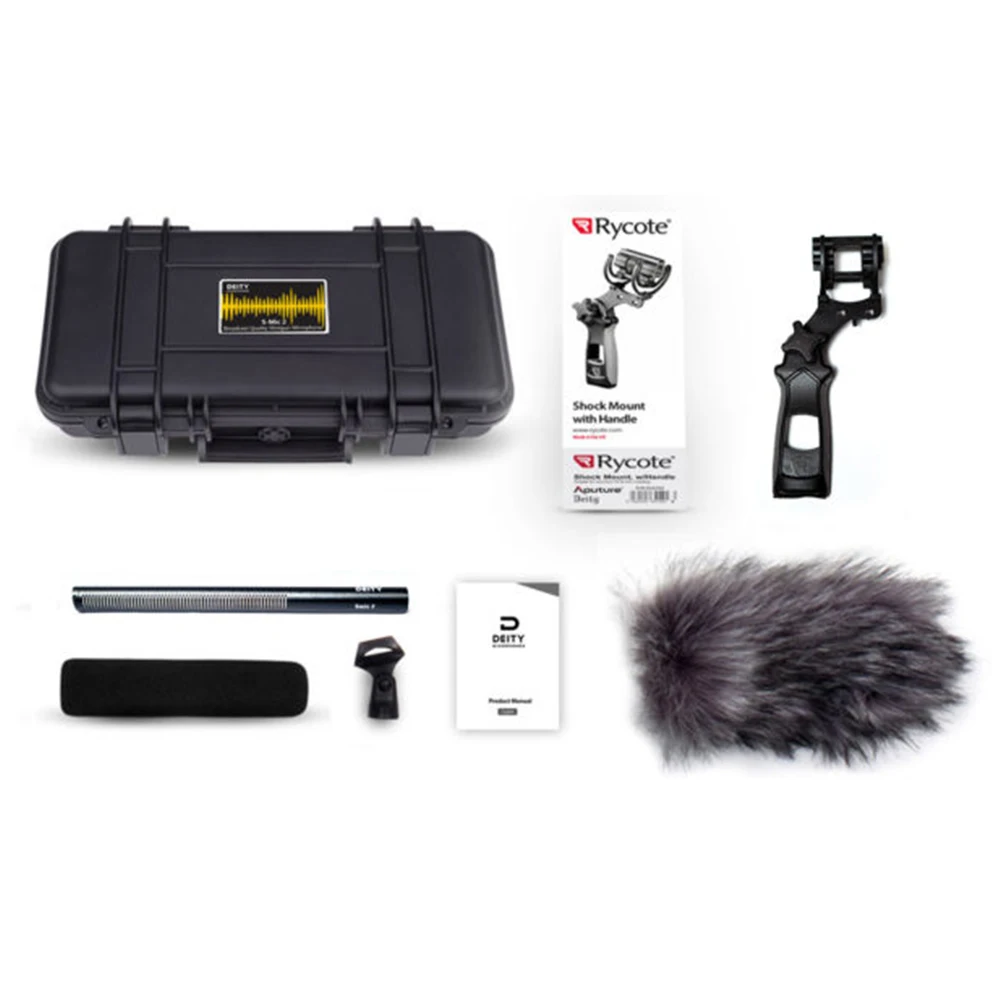 Суперкардиоидный микрофон Deity S-Mic 2 для вещания с низким уровнем шума ручной THD