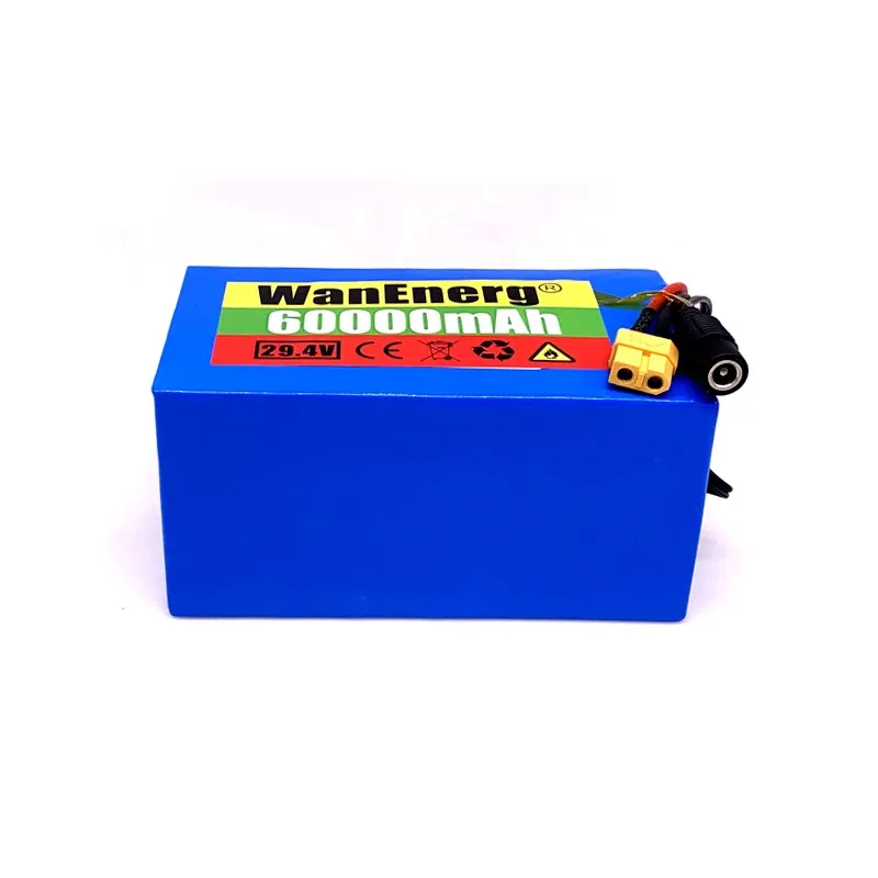 7S4P XT60 29.4V 60000mah 29.4V FOR Lithium-ion battery pack Built-in BMS electric bike unicycle scooter wheelchair motor
7S4P XT60 29.4V 60000mah 29.4V FOR Lithium-ion battery pack Built-in BMS electric bike unicycle scooter wheelchair motor