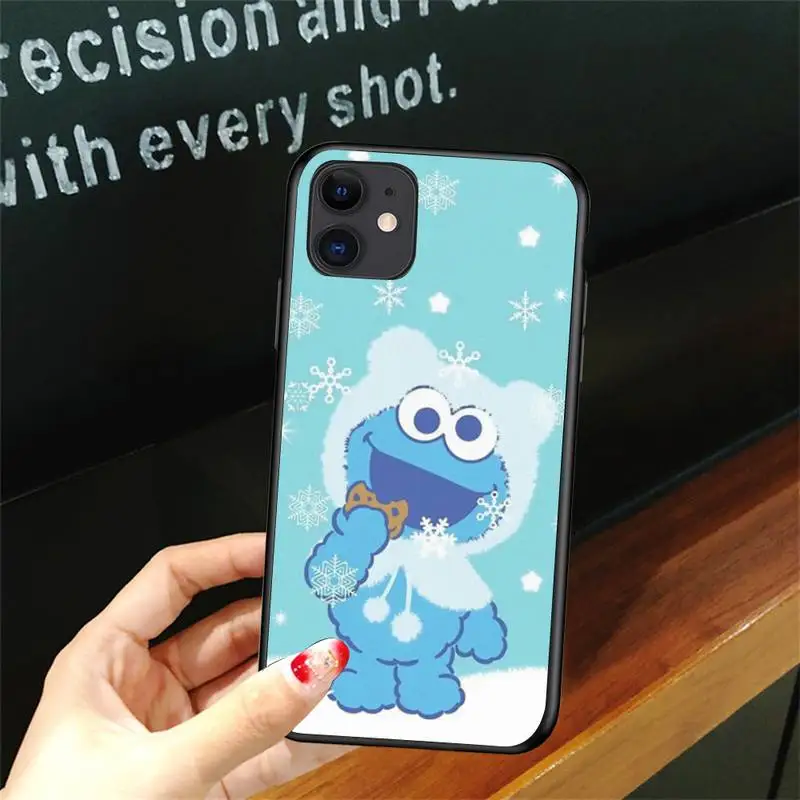 Cute Cartoon Cookie Monster Phone Case For Iphone 5 5S SE 6 6s 7 8 plus X Xr XS 11 12 Mini Pro Max Cover Fundas Coque
Cute Cartoon Cookie Monster Phone Case For Iphone 5 5S SE 6 6s 7 8 plus X Xr XS 11 12 Mini Pro Max Cover Fundas Coque