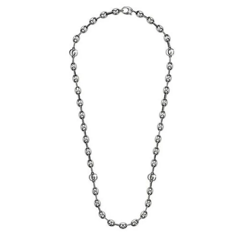 S925 pure silver 1:1 classic fashion popular letter G anchor man necklace with accessories
S925 pure silver 1:1 classic fashion popular letter G anchor man necklace with accessories