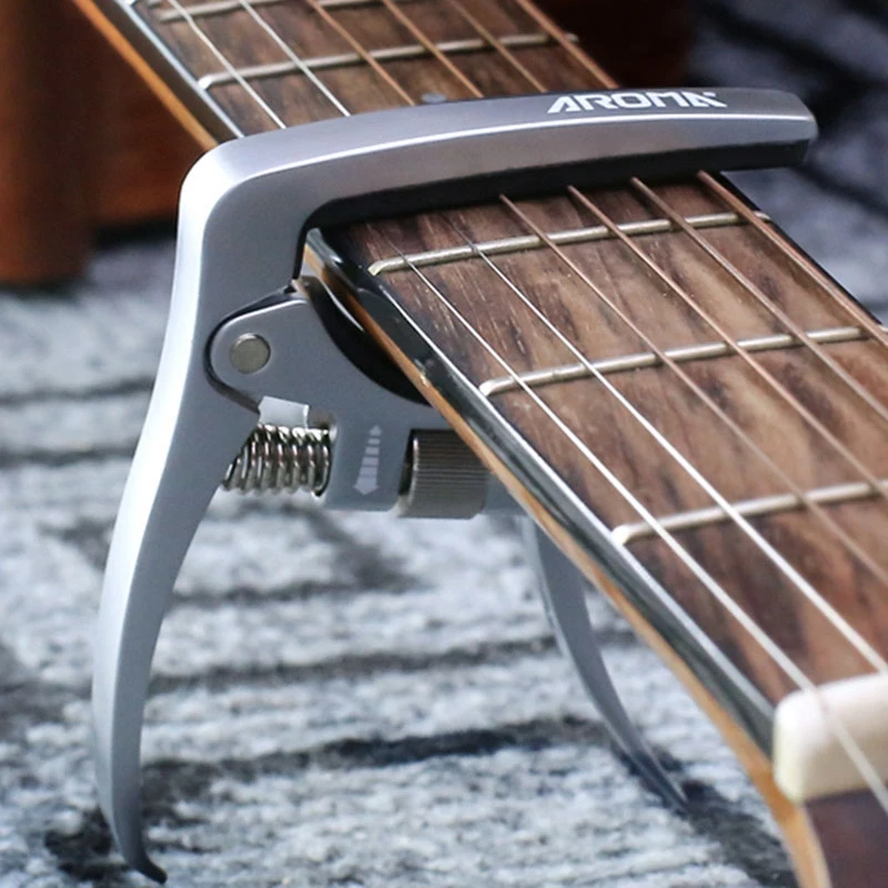 AROMA AC-30 Guitar Capo for Acoustic Guitar and Electric Guitar Pressure Tension Adjustable Guitar Accessories
AROMA AC-30 Guitar Capo for Acoustic Guitar and Electric Guitar Pressure Tension Adjustable Guitar Accessories