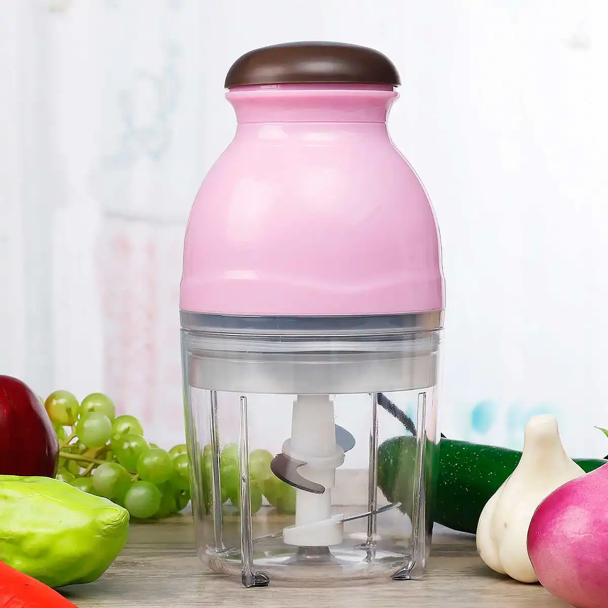 220V EU Plug Mini Multifunction Electric Meat Grinder Meat Vegetable Fruit Mixer Blender Chopper Juicer Baby Food Processor
220V EU Plug Mini Multifunction Electric Meat Grinder Meat Vegetable Fruit Mixer Blender Chopper Juicer Baby Food Processor