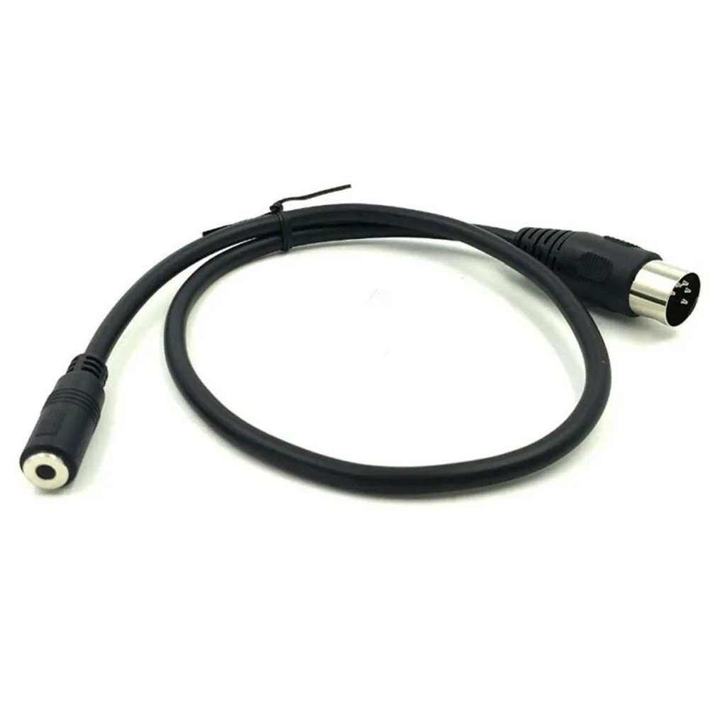 High Quality 5 Pin Din Male To 3.5mm Female Smart Phone Aux Headphone Stereo Input Cable Cord Nickel Plated Connectors
High Quality 5 Pin Din Male To 3.5mm Female Smart Phone Aux Headphone Stereo Input Cable Cord Nickel Plated Connectors