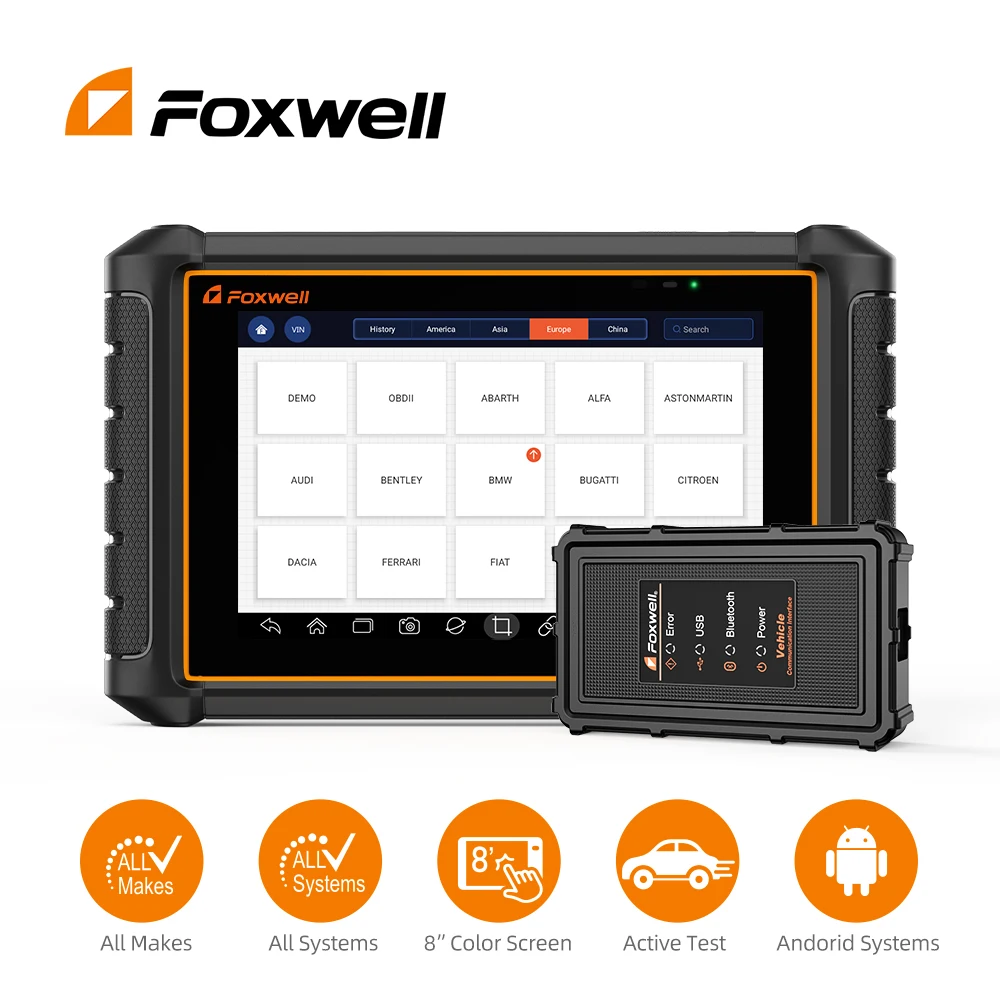 Foxwell GT65 OBD OBD2 Diagnostic Automotive Scanner Full System EPB DPF TPS 24 Reset Active Test OBD2 Scanner Car Diagnostics
Foxwell GT65 OBD OBD2 Diagnostic Automotive Scanner Full System EPB DPF TPS 24 Reset Active Test OBD2 Scanner Car Diagnostics